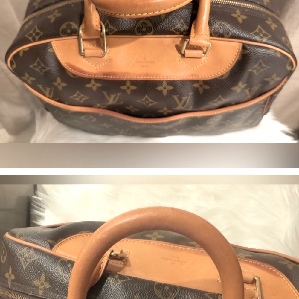 Louis Vuitton Vintage Monogram Canvas Deauville Bag - Rank B+ - Picture 3 of 14